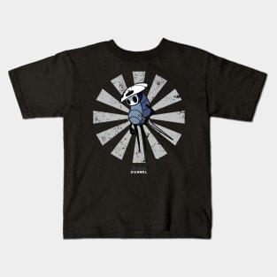 Quirrel Retro Japanese Hollow Knight Kids T-Shirt